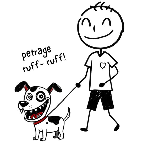 petrage ruff ruff topper front page logo header dog breed picture